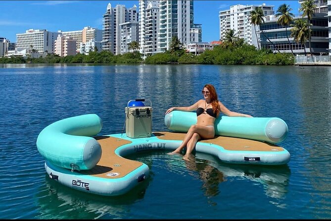 2-Hour Floating Hangout in Condado with Prosseco and Charcuterie - Prosecco, charcuterie, and the question of lunch