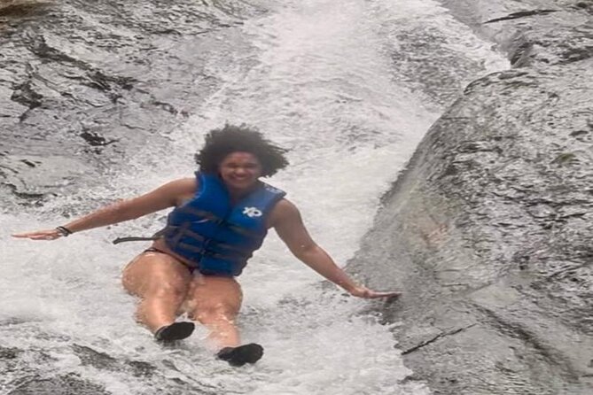 2 Tours in 1 Day: Rainforest Waterslides & Beach Tour w/Transport - Who should book this experience?