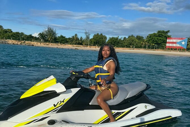 30 Minute Jet Ski Ride along Isla Verde Beach - Getting to the water behind Courtyard Isla Verde