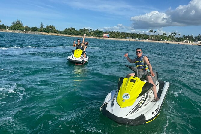 30 Minute Jet Ski Ride along Isla Verde Beach - Checking in with identification and a payment card