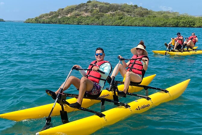 Adventure Chiliboats Waterbike in La Parguera - Why the pedal boats work for mixed-ability groups