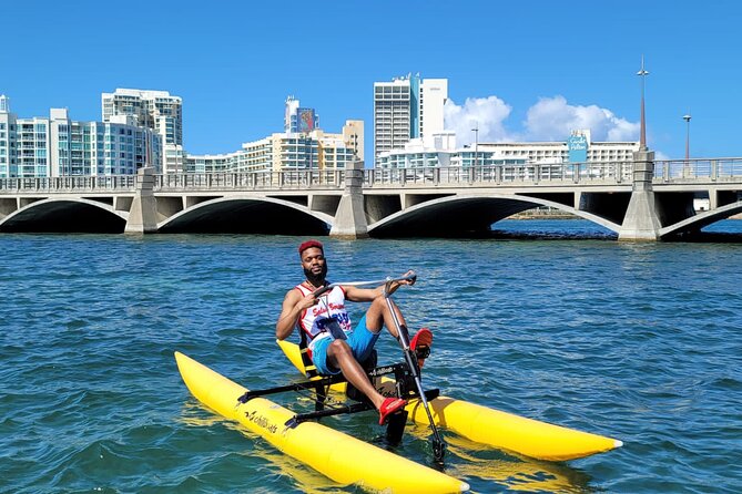 Adventure Water Bike in Condado Lagoon, San Juan - How comfortable and easy are the bikes?