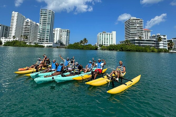 Adventure Water Bike in Condado Lagoon, San Juan - A private outing with uneven service