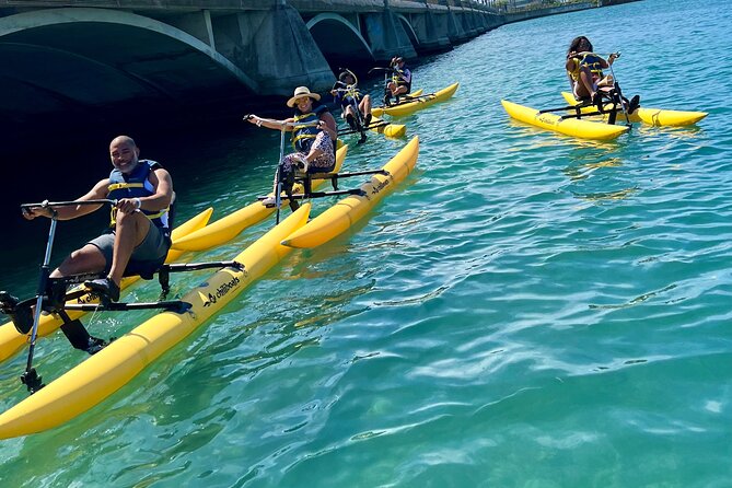 Adventure Water Bike in Condado Lagoon, San Juan - The equipment problem you need to take seriously