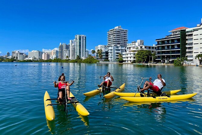 Adventure Water Bike in Condado Lagoon, San Juan - Is $55 a fair price?