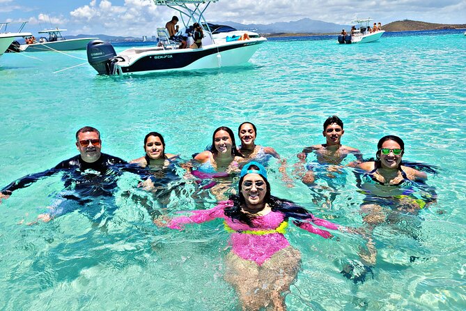 All-Inclusive: Mako 29ft Boat Tour to Icacos Palomino & Palominito - Two hours around Cayo Icacos and Tortuga Reef