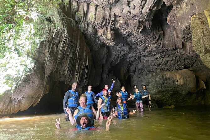 Arenales River Caving, Waterfall &Tropical Forest Secret Spring - What happens at Vega Baja
