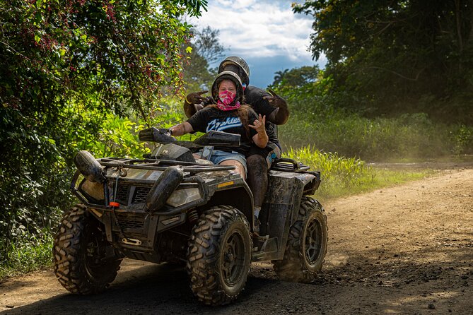 ATV Double Rider Adventure Near San Juan - Hacienda Campo Rico - A muddy escape from San Juan