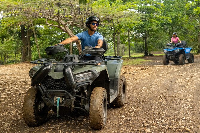 ATV Double Rider Adventure Near San Juan - Hacienda Campo Rico - The safety briefing and short demonstration