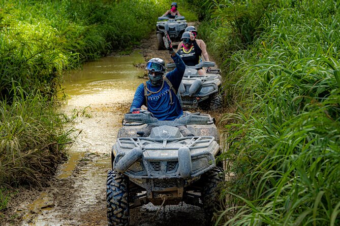 ATV Single Rider Adventure Near San Juan - Hacienda Campo Rico - Safety training before you start the engine