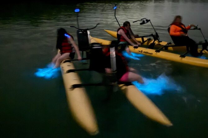 Bioluminescent Bay Chiliboats Waterbike Tour in La Parguera - Riding a Chiliboat instead of paddling a kayak