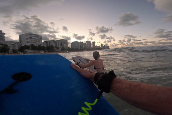 Boogie Board with Snacks and Drinks in San Juan - A useful ocean lesson before the fun starts