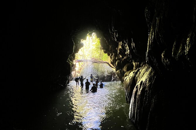 Cave Adventure: Canyon and Hidden Waterfall in Charco Azul - The hike down to the river