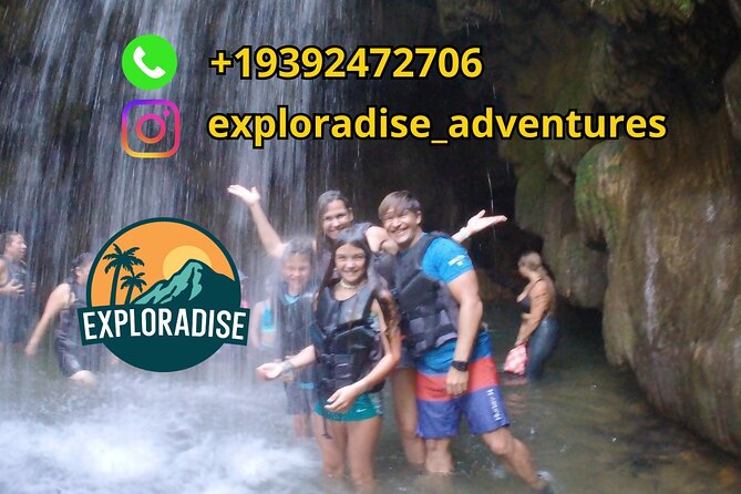 Cave Adventure - Charco Azul Caves, Canyon & Waterfall Adventure - Through the rainforest to the river