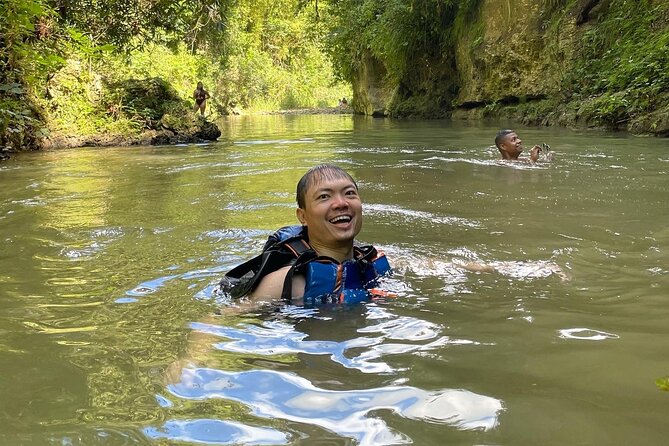Cave, Waterfall and River Adventure in Charco Azul from San Juan - Swimming at the waterfall and river
