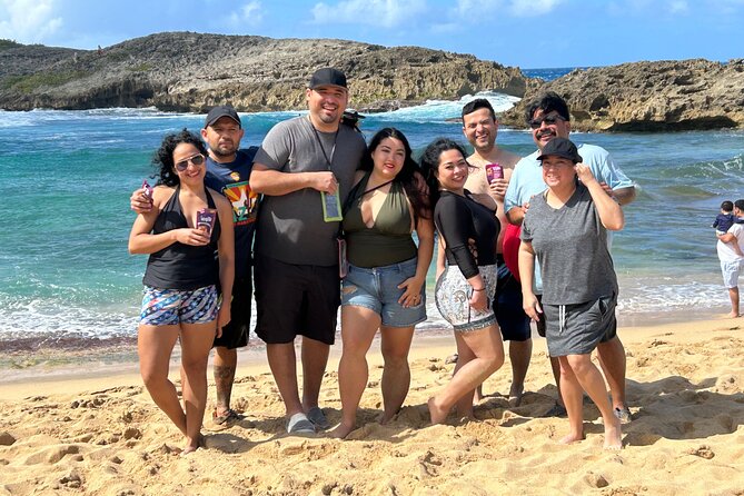 Charco Azul, Hidden Caves, Waterfalls, Beach, Free Adult Drinks - Cuevas Arenales: caves, waterfalls, and Taino markings