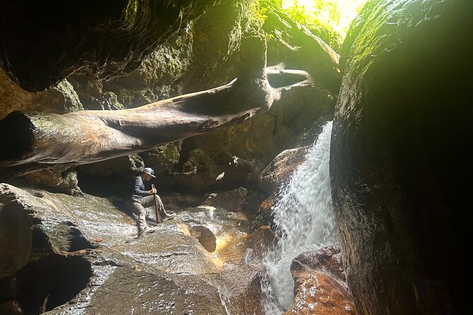 Charco Azul, Hidden Caves, Waterfalls, Beach, Free Adult Drinks - The guides and the safety setup