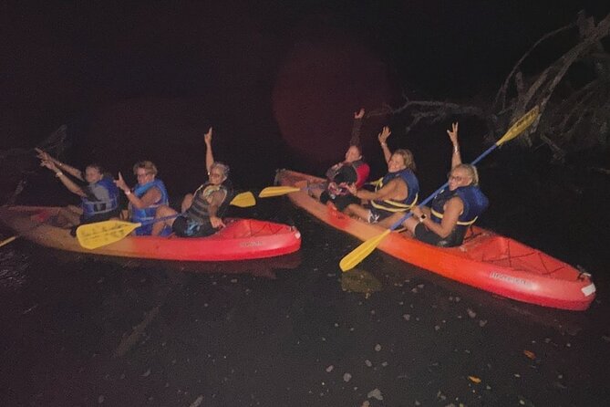 CLEAR BOTTOM KAYAKS Tour in Bioluminescent, Mosquito Bay - What happens at Bahia Bioluminiscente