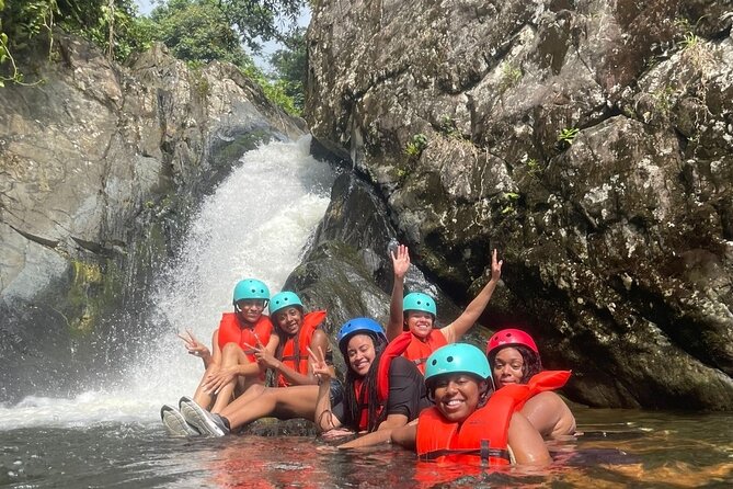 Combo El Yunque Rainforest and San Juan Snorkeling with Transport - El Yunque begins with mud, rocks, and a river pool