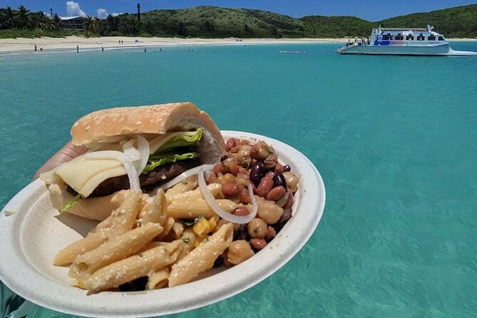 Culebra Full Day Beach and Fun Experience by Catamaran - What you eat and drink on the catamaran