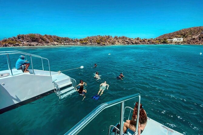 Culebra Snorkeling Tour by Catamaran from Fajardo - Lunch, rum drinks, and the practical onboard setup