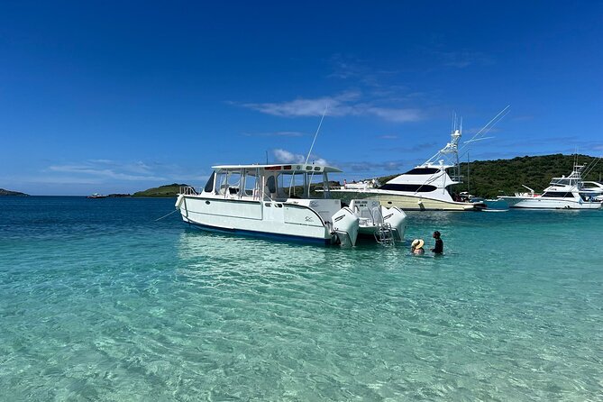 Culebrita Boat Day Trip / For Guest already in Culebra Island - Leaving from H2O Water Taxi in Culebra