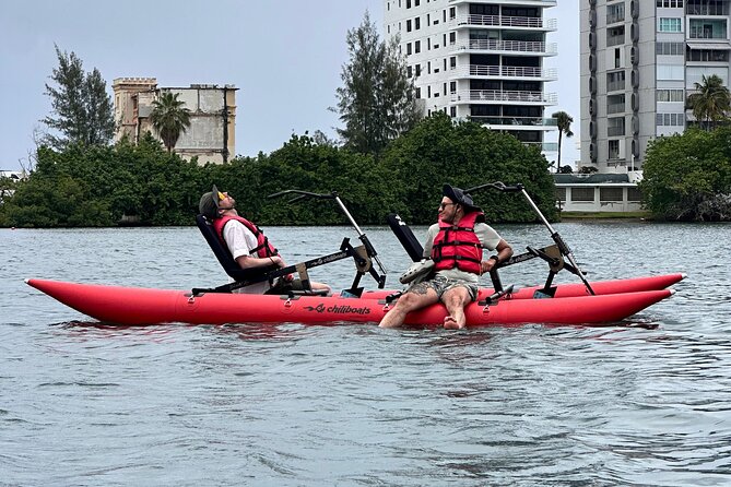 Day Adventure Chiliboats Waterbike – Condado Lagoon - What the $65 price really covers