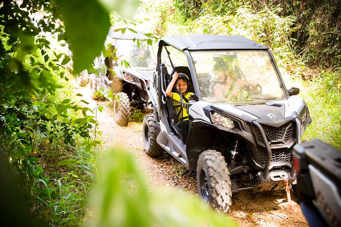Dos Mares and Rainforest UTV Adventure Tour in Fajardo - Laguna Grande gives you the first big view