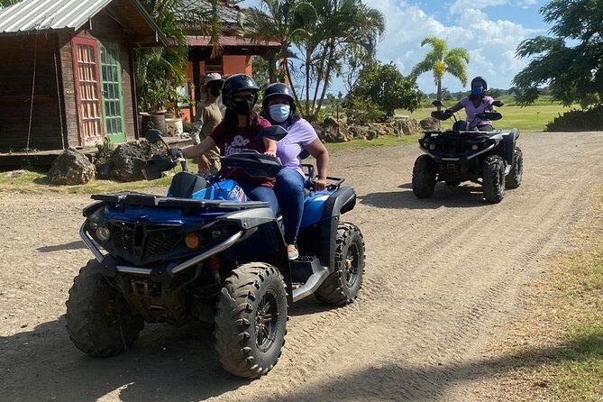 Double ATV Adventure: Private Hacienda Experience with Transfer - The estate house and horse stables add a change of pace