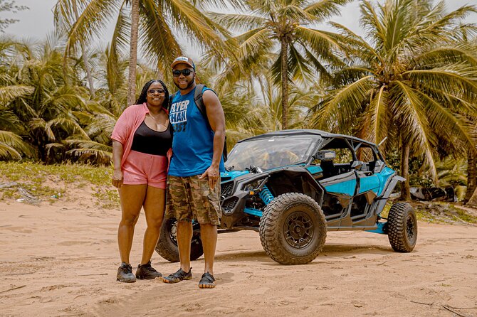 Drive a UTV Can-Am on a Beach Tour in San Juan Puerto Rico - La Pocita gives you a calmer final beach stop