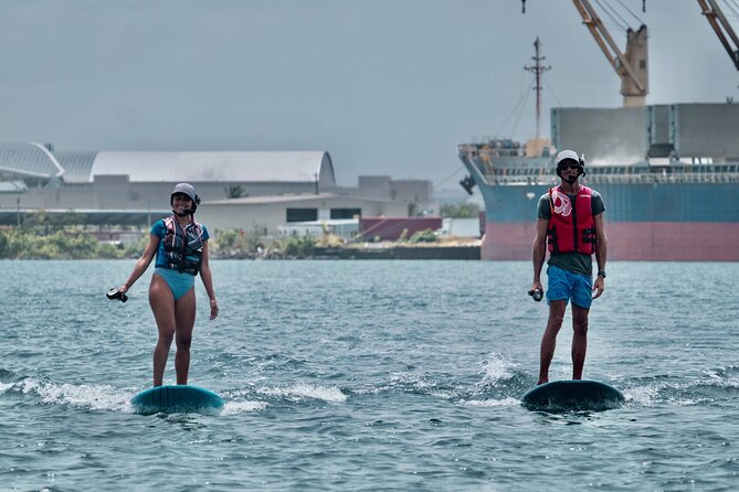eFoil Lesson Old San Juan - Learning on Puerto Rico’s own Lift eFoil