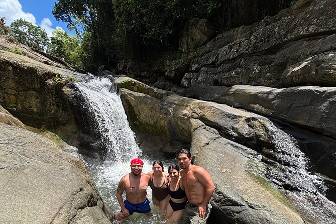 El Yunque Adventure Hiking, River Slides, Waterfalls, Beaches - Starting from Buns Burger Shop in San Juan