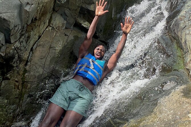 El Yunque Exclusive Experience: Waterslide Adventures w/Transport - Two waterfalls, two slides, and river time