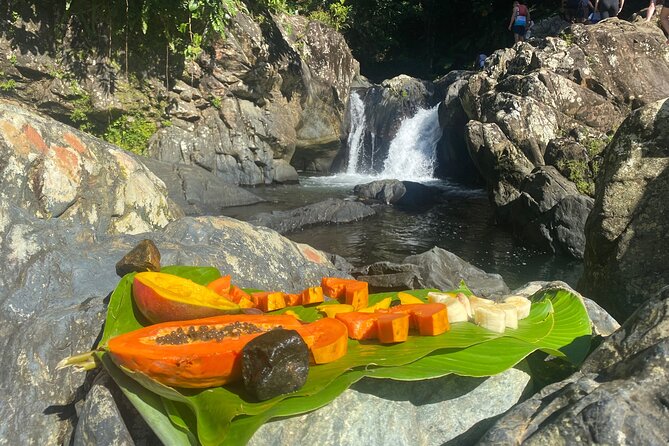 El Yunque Rainforest Morning River and Hike Adventure - The second pool and its 20-foot natural slide