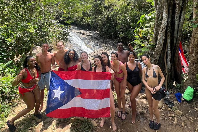 El Yunque Rainforest- Water Slide, Luquillo Beach Guided Tour - The day at a glance