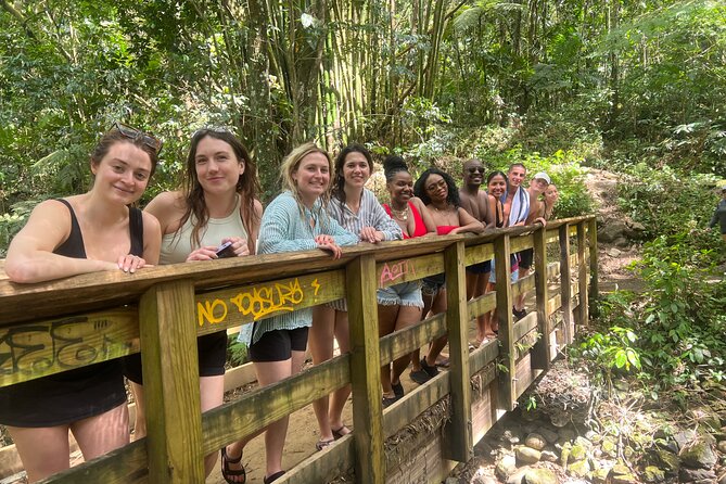 El Yunque Rainforest- Water Slide, Luquillo Beach Guided Tour - Las Pailas and the natural waterslide