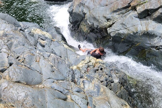 El Yunque Rainforest - Waterslide, Cliff jump, and Rope swing! - The one-hour ride from Carolina