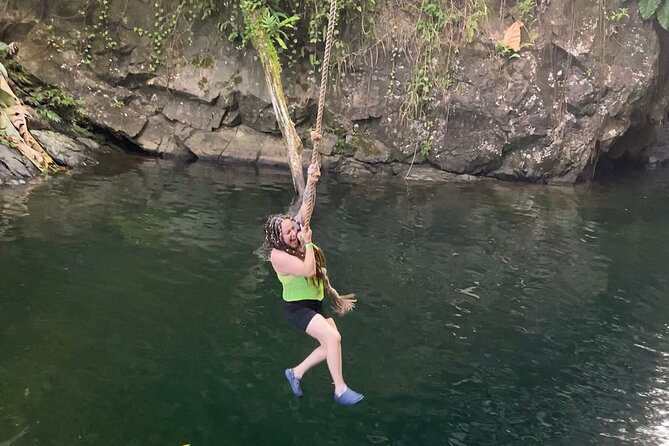 El Yunque Rainforest: Waterslides, Waterfalls and Rope Swing - From Fajardo to the eastern rainforest