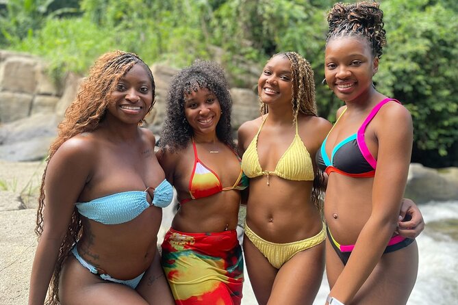 El Yunque: Waterslide and Plus Beach Round Trip - The El Yunque waterslide requires real footing