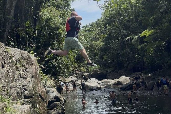 El Yunque Waterslides, Jumps, swing! small business owner:) - From Ralph’s Food Warehouse to the rainforest