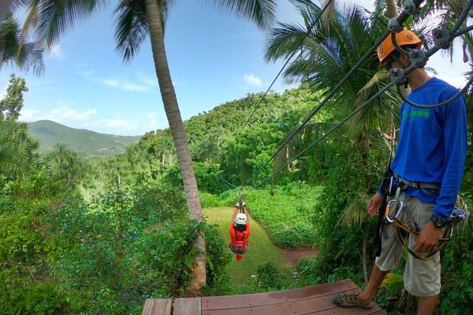 El Yunque Ziplining in Puerto Rico - Guides make the experience feel approachable