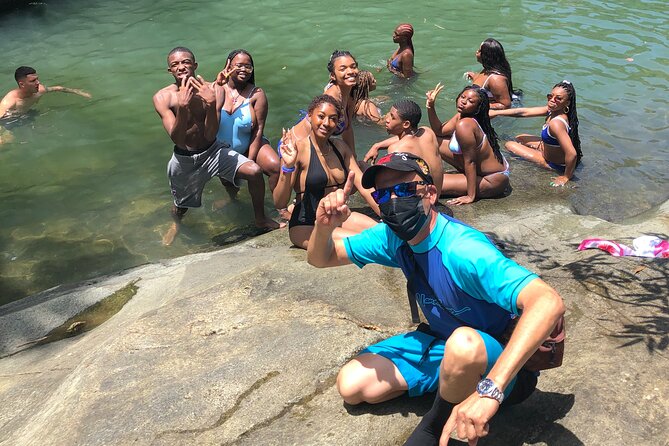 Epic Guided Adventure in El Yunque National Rainforest & Beach - Las Pailas is a short, rough route to cold water