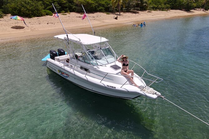 Full Day Charter from Fajardo to Culebra - The sail toward Culebra and Luis Peña Reserve
