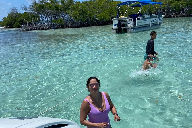 Full-Day Private Cruise in Cayo Caracoles - What your four hours at the sandbar look like