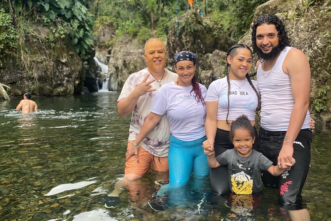 Full-Day Private Tour to Tinajas Waterfalls in El Yunque - Swimming, Slides, Swings, and Jumps