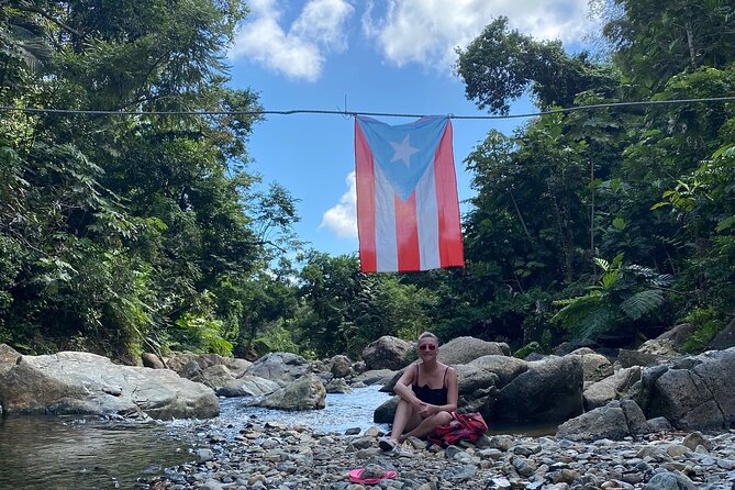 Full-Day Tinajas Hiking to El Yunque Rainforest with Transport - Natural rock slides and a second swimming hole