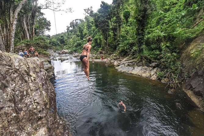Hike El Yunque Rainforest and Kayak Bio Bay Combo Tour - El Yunque begins with mud, rocks, and river crossings
