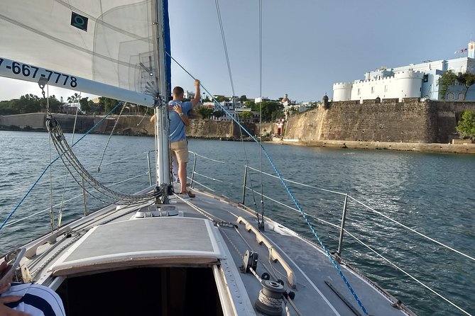 Historical San Juan Bay Sunset Sailing Tour - A 30-Foot J30 Instead of a Party Boat