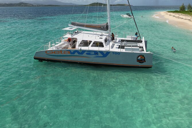 Icacos: Luxury Sailing Catamaran All Inclusive Beach and Snorkel - Leaving Fajardo for a Day on the Water