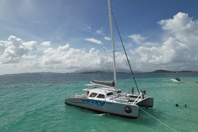 Icacos: Luxury Sailing Catamaran All Inclusive Beach and Snorkel - A Puerto Rican Lunch Instead of Boat Snacks